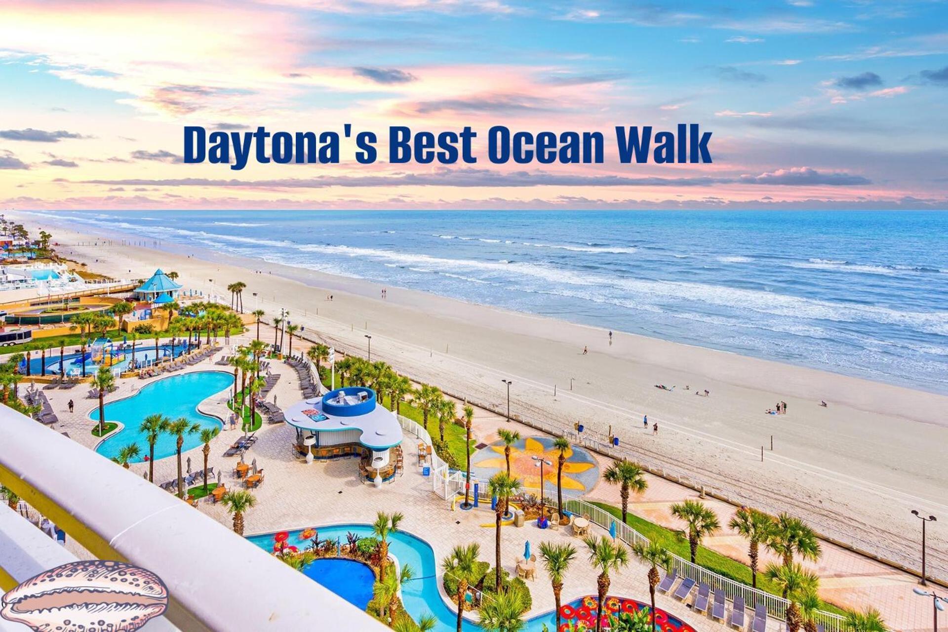 2 Bedroom Resort Condo Direct Oceanfront Wyndham Ocean Walk - Daytona Funland 2226 Daytona Beach Exteriér fotografie
